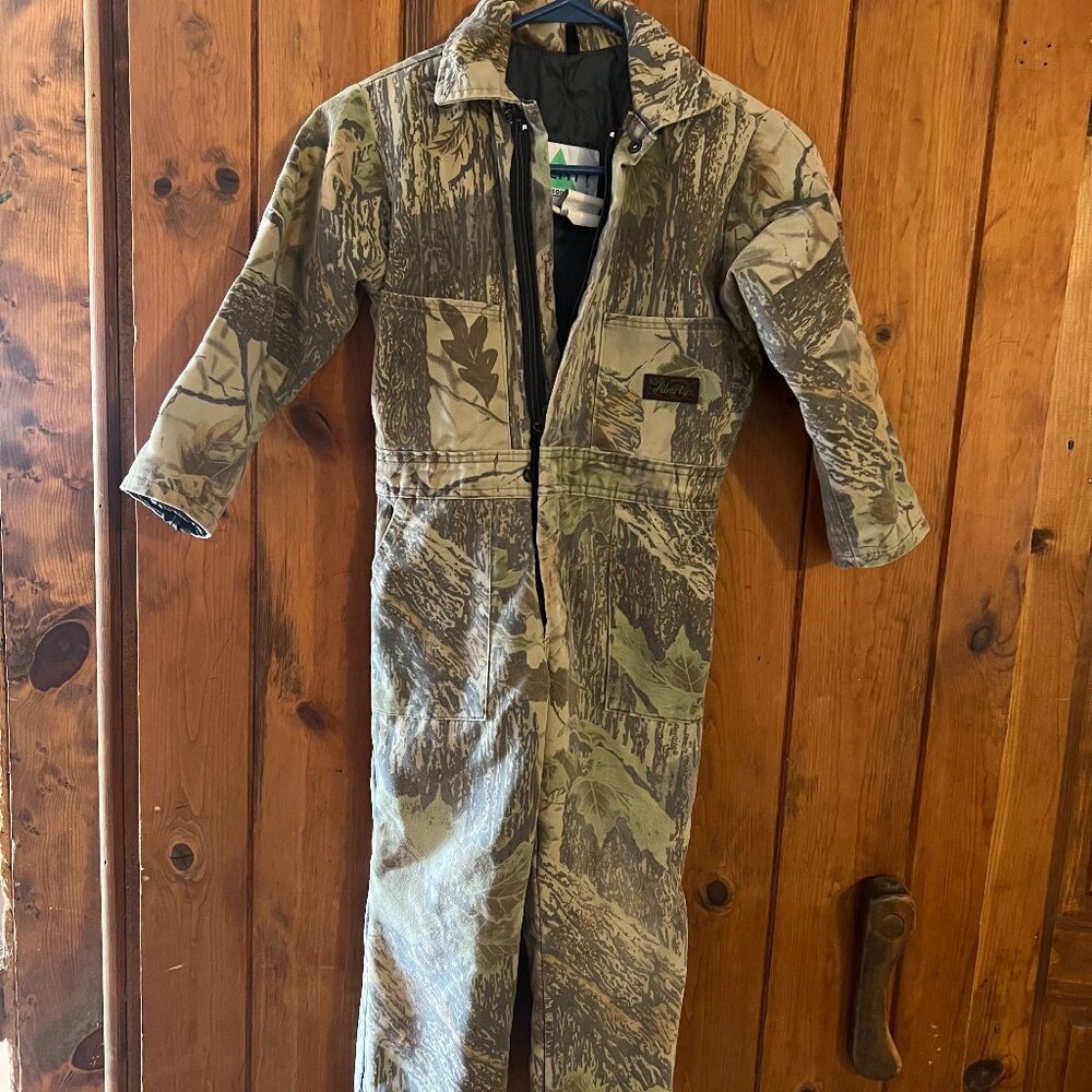 Liberty Insulated Realtree Camo Coveralls Large - Size 8 Reg